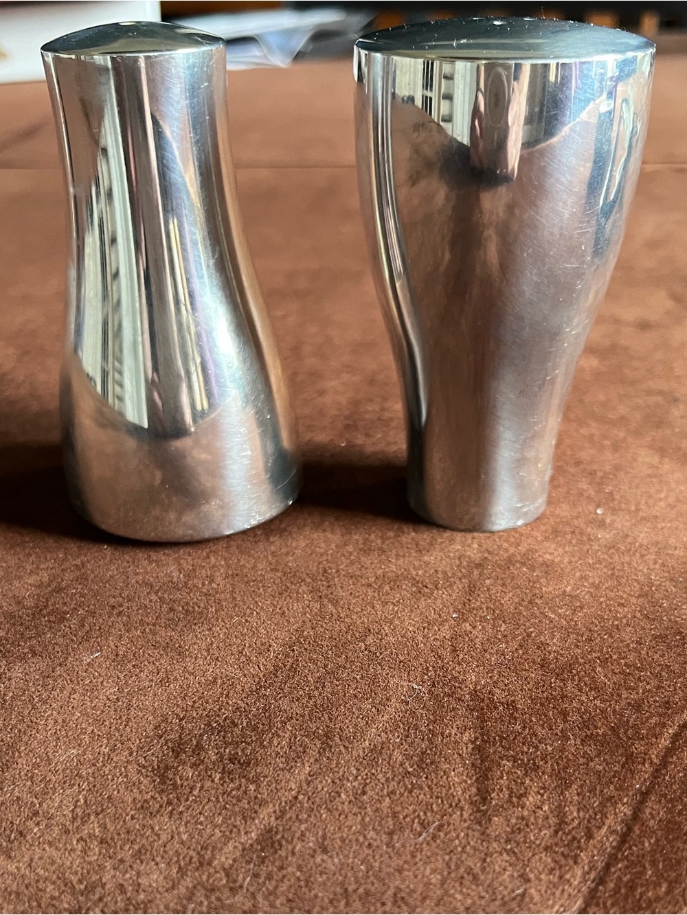Stainless Steel Salt and Pepper Shaker Set - Nambe.